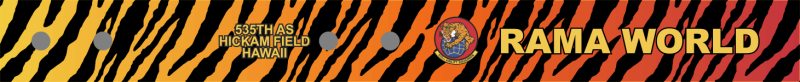 535 AS Tiger Stripe Bag Tag 