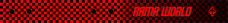 Image for 89 AS Heritage Black/Red Checkerboard Bag Tag