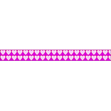 Image for Pink Hearts Bag Tag