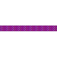 Image for Purple Stars Bag Tag