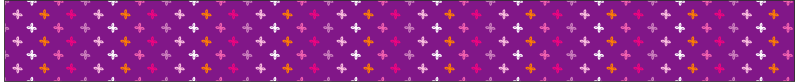 Purple Stars Bag Tag