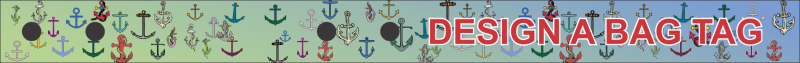 Anchors-2 Bag Tag