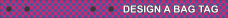 Image for Pink with Blue Dot Bag Tag
