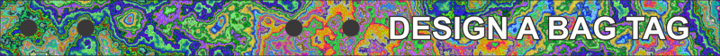 Swirl Bag Tag