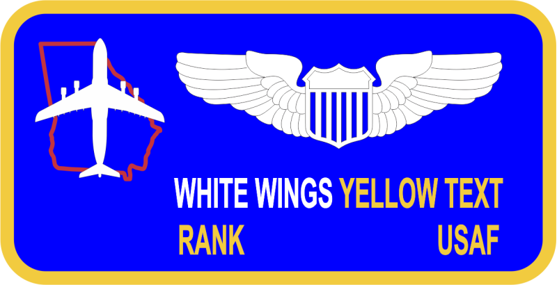 339 FLTS 2 Lines Name Tag