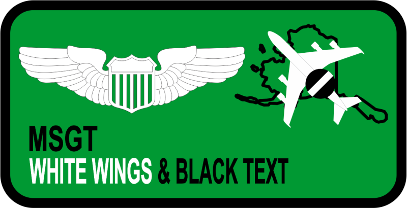 962 AACS Enlisted Name Tag