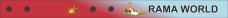 Image for Red To Blue Fade Bag Tag