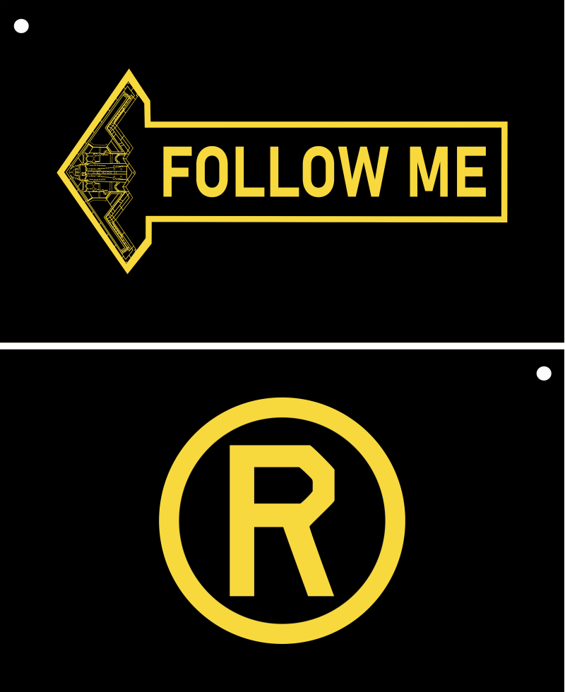 393 BS Double-Sided Flag