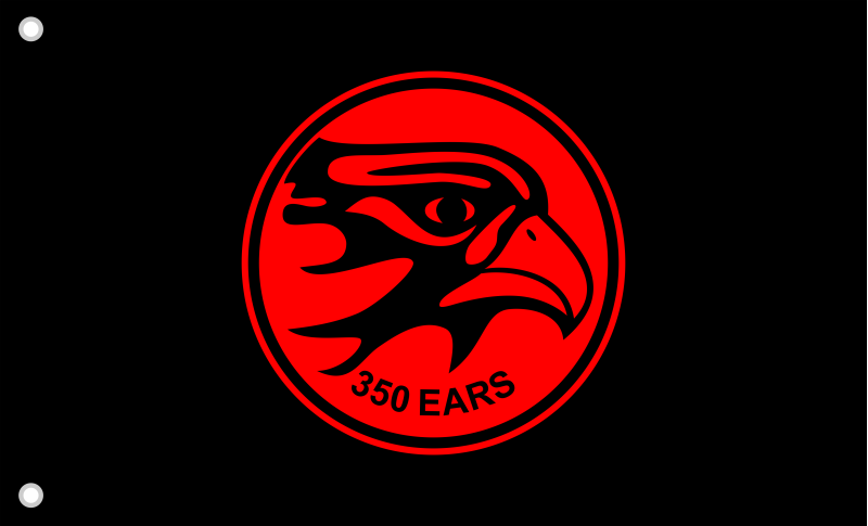 350 EARS Double Sided Flag 3' x 5'