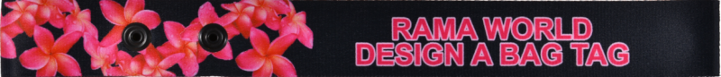 Flowers Bag Tag