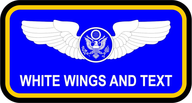 HQ AMC DET 2 Name Tag