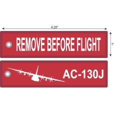 Image for 73 SOS Red AC-130J Key Chain