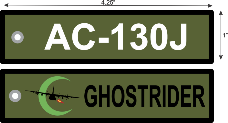 73 SOS OD Green C-130 Key Chain