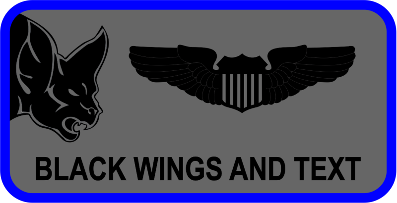 185 ARW Mon-Thurs Name Tag Iowa ANG