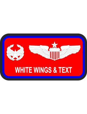 Image for 62 OG Red Name Tag