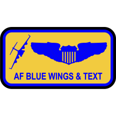 Image for 7 AS Yellow C-17 Name Tag