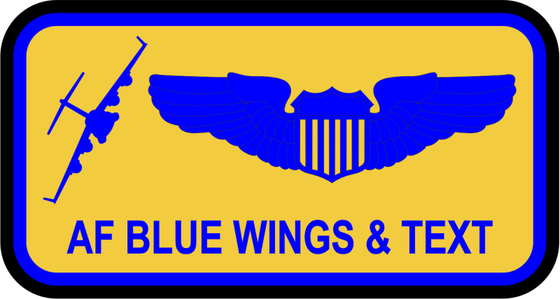 7 AS Yellow C-17 Name Tag