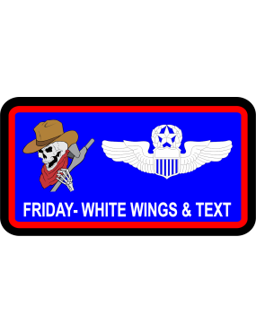 Image for 349 ARS Friday Name Tag