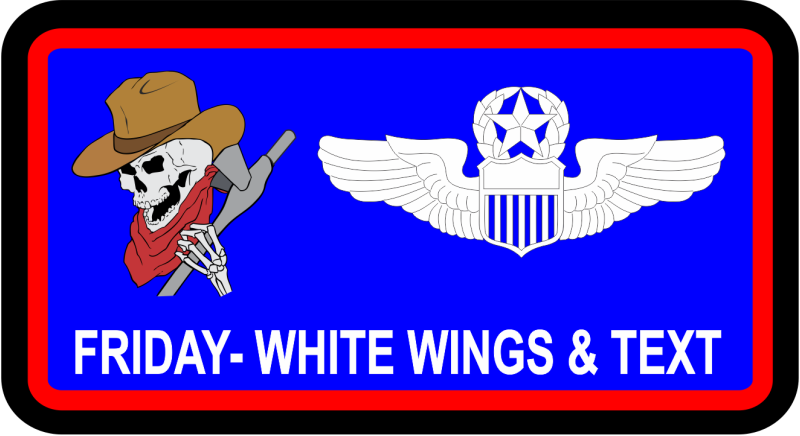 349 ARS Friday Name Tag