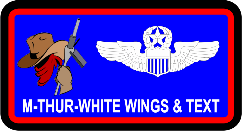 349 ARS Bandit M-Thur Name Tag