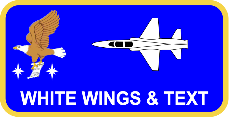 14 STUS T-38 Name Tag