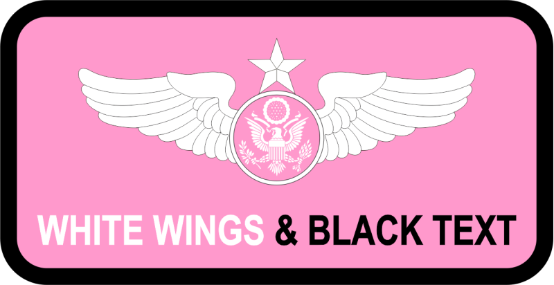 160 ATKS Pink Name Tag