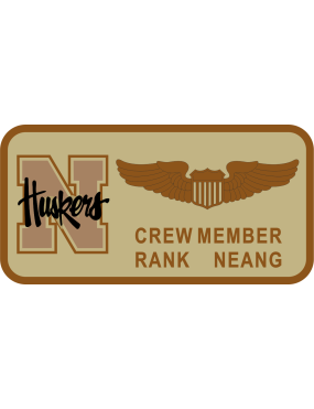 Image for 173 ARS Desert Name Tag Nebraska ANG