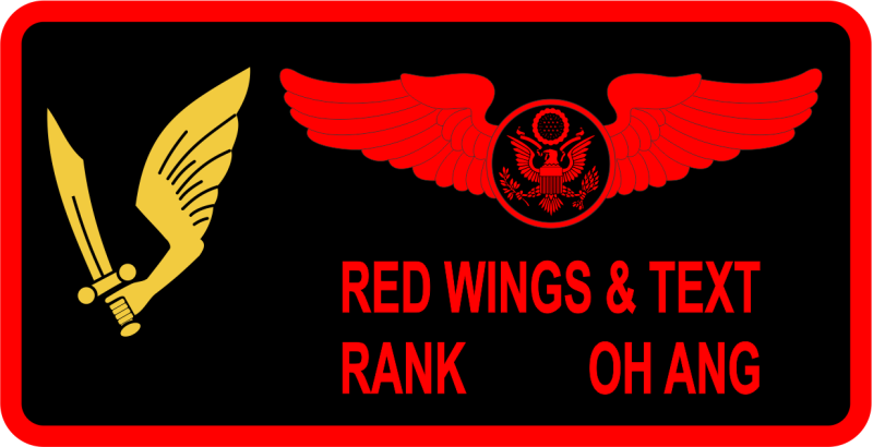 178 OSS Ohio ANG Name Tag