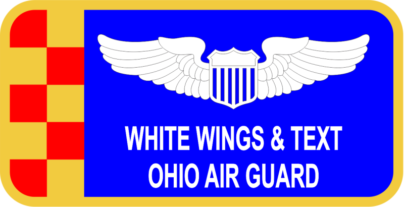 178 Wing Ohio ANG Name Tag