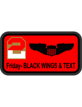 Image for 2 ARS Friday Name Tag