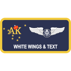 Image for 211 RQS Navy Blue "AK" Name Tag
