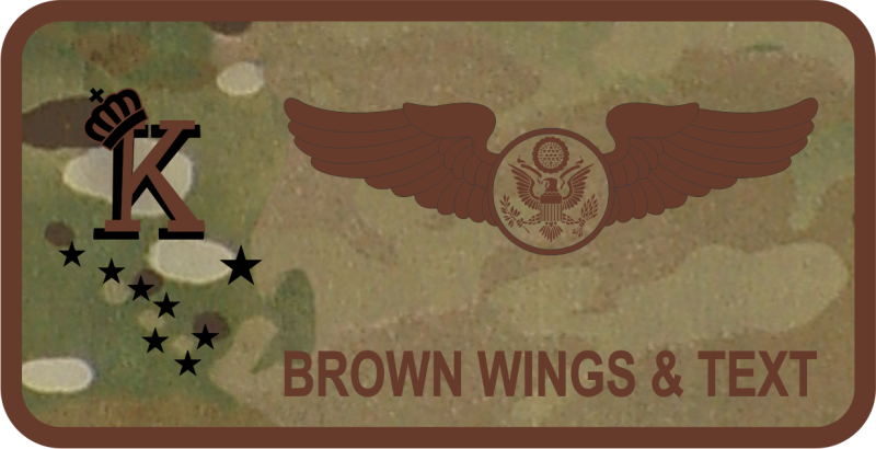 211 RQS OCP "K" with Crown Name Tag