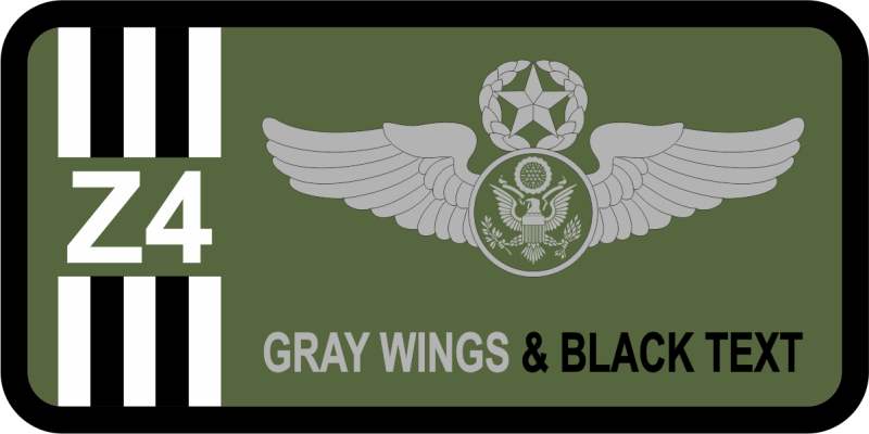 301 AS Z4 Green Friday Name Tag
