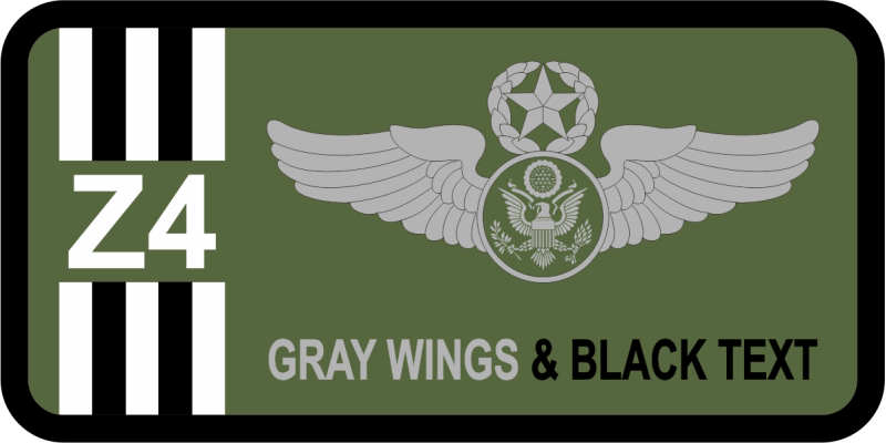 301 AS Z4 Green Friday Name Tag