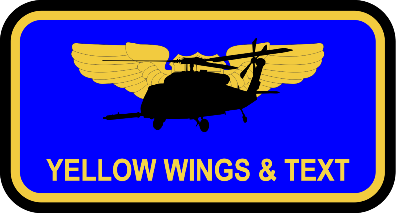31 OSS HH-60 Name Tag
