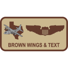 Image for 317 OSS Desert Name Tag
