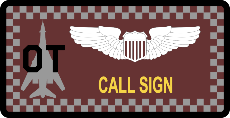 337 TES Friday Name Tag