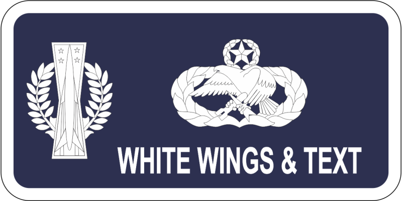 341 Missile Wing Name Tag