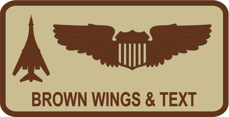 37 BS Desert Name Tag