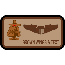 Image for 384 ARS Desert Spooky Name Tag