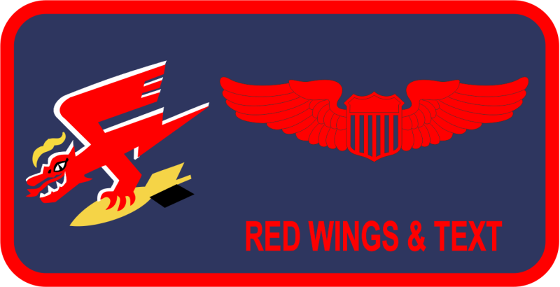 389 FS Friday Name Tag