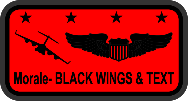 4 AS Morale Name Tag
