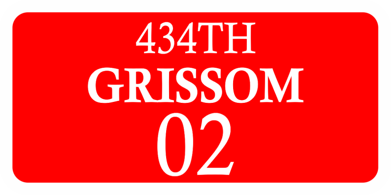 434 OSS Special Name Tag