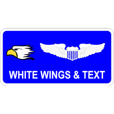 Image for 436 AW Blue Name Tag