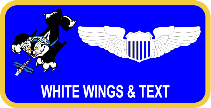 48 FTS Alley Cat Name Tag