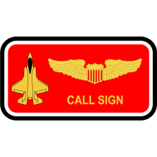 Image for 56 OSS F-35 Name Tag