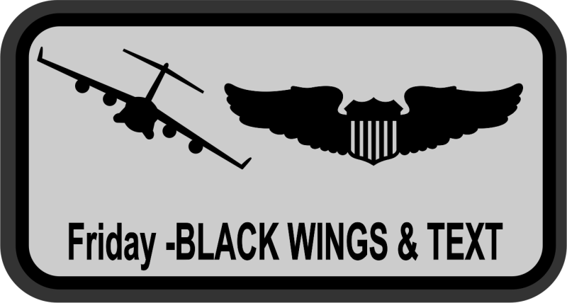 57 WPS Friday Name Tag