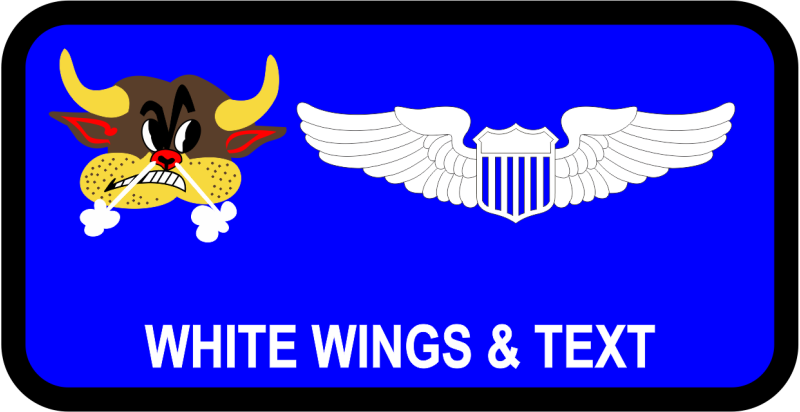 6 AS Bull head Name Tag