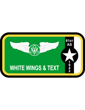 Image for 61 AS Friday Name Tag