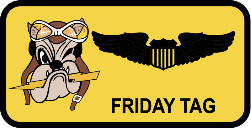 61 FS Friday Name Tag